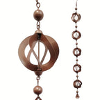 Curly Flow Rain Chain - Purefall